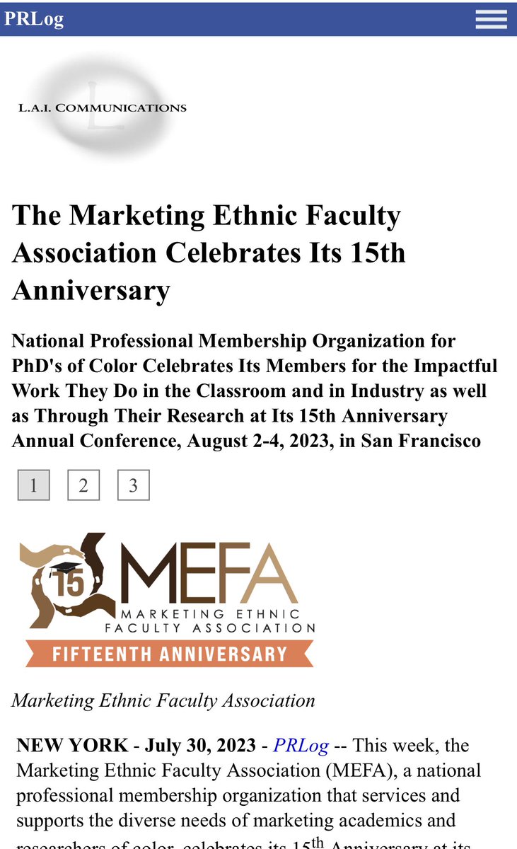 <a href="/MEFAssoc/">MEFA</a> NEWS!!!
prlog.org/12976357-the-m…