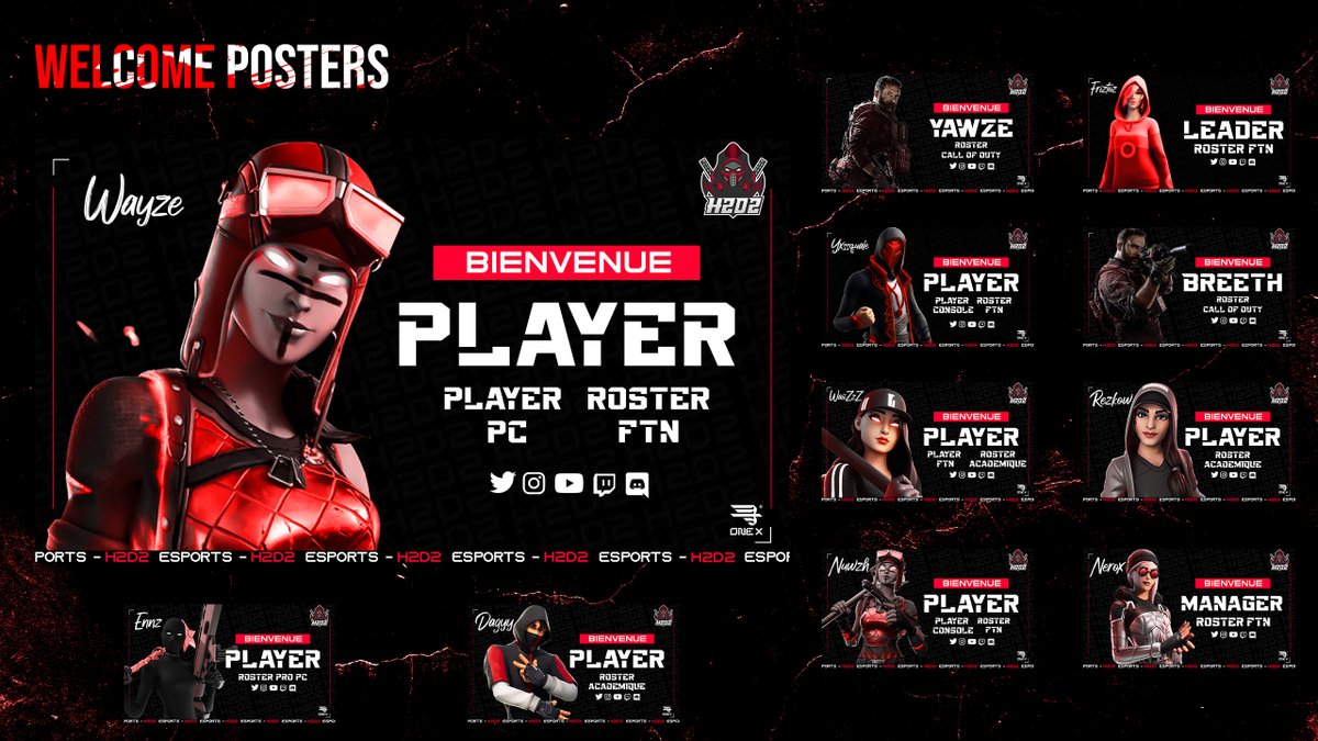 FBBP01 | Gwadator_dzn (@gwadator_gaming) on Twitter photo Work 2022 : <a href="/EsportH2D2/">H2D2 E-Sport</a>
Franchement merci à eux, qui m'on donner l'opportunité de découvrir le monde de l'eSport à mes débuts 🥰🥰💪💪
Portfolio : behance.net/gallery/139197…
Un projet qui restera graver dans ma mémoire, plus de 40h de boulot !!! 🔥🔥🔥 Work 2022 : <a href="/EsportH2D2/">H2D2 E-Sport</a>
Franchement merci à eux, qui m'on donner l'opportunité de découvrir le monde de l'eSport à mes débuts 🥰🥰💪💪
Portfolio : behance.net/gallery/139197…
Un projet qui restera graver dans ma mémoire, plus de 40h de boulot !!! 🔥🔥🔥