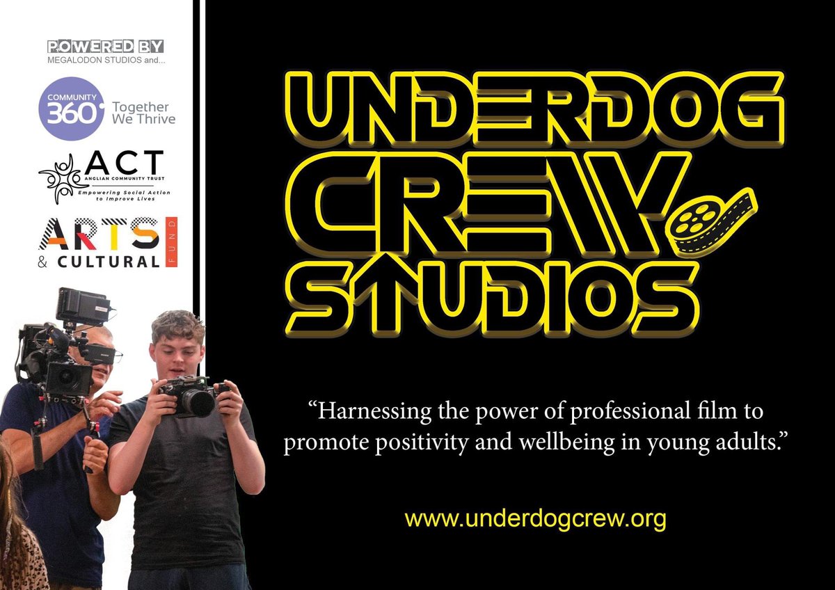 UnderdogCrewtv's tweet photo. "Young people who engage in #creative activities experience a reduction in feelings of #stress or #anxiety. #underdogcrew #MentalHealthMatters #colchester #underdogcrewtv https://t.co/nu4U5gb79m