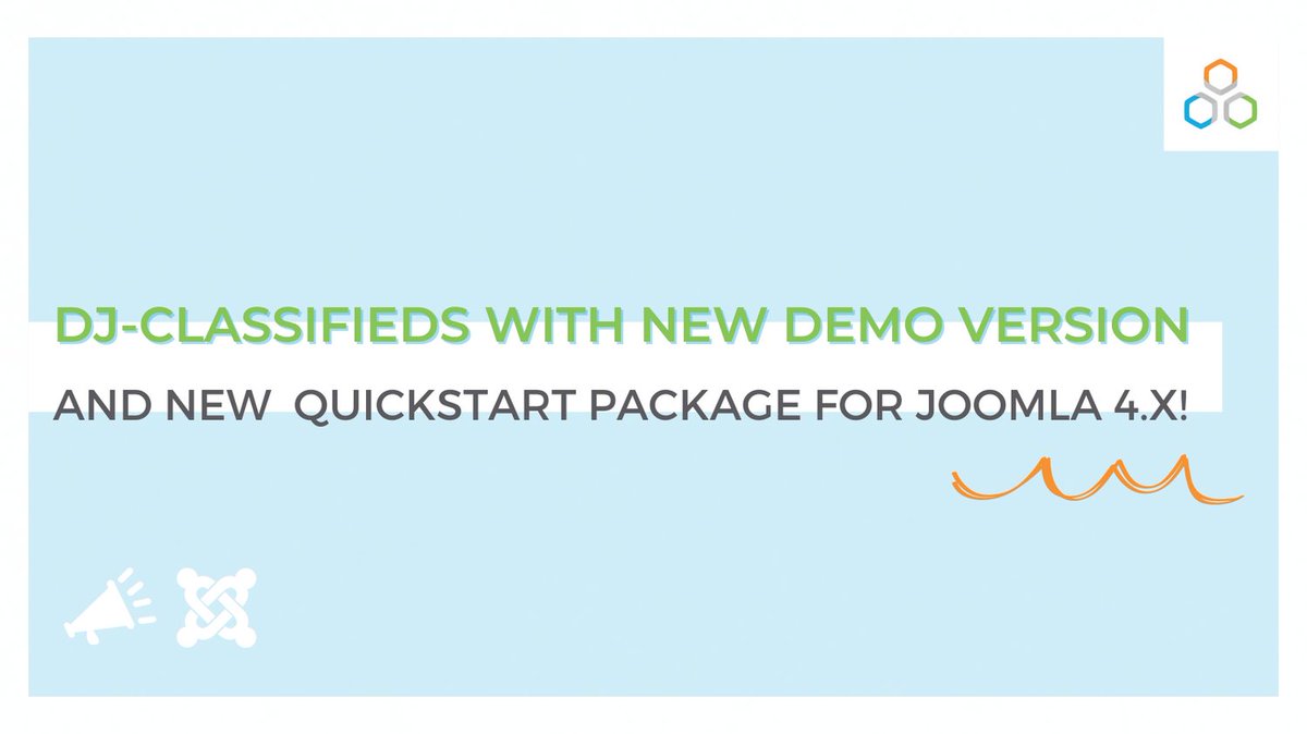 DJExtensions's tweet photo. 🚀 DJ-Classifieds extension with a new Joomla 4.x quickstart package based on the new demo site!

Learn more 👉 https://t.co/ywhlmofstq

#djextensions #djclassifieds #extensions #joomla4 #quickstart #yootheme #yoothemepro #joomla #joomlacms https://t.co/NYj2Q7VdSF