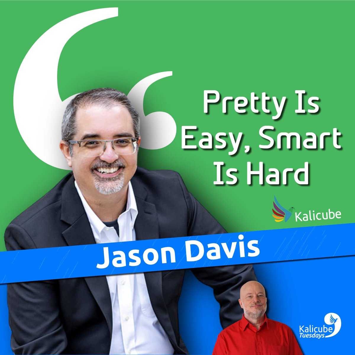 TeamKalicube's tweet photo. This coming Tuesday!
#KalicubeTuesdays with @iamjasondavis
Focus on continuous innovation & the use of unique #marketingstrategies, as well as creating a distinctive #brandvisual & regularly updating content on various platforms.
Here’s how!
https://t.co/zwoBGJQKM3 https://t.co/1kbcteKd6N