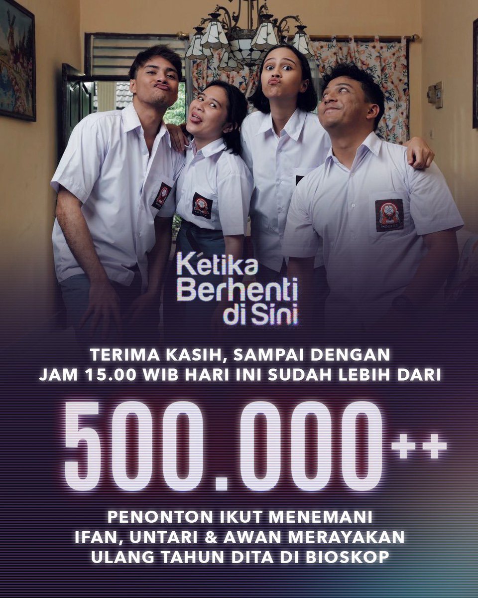 Terima kasih terima kasih terima kasih...

gw gabisa banyak ngomong apa apa, masi keabisan kalimat 😭🙏🏼🙏🏼🙏🏼