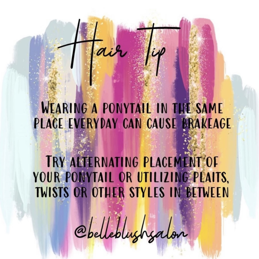 Here's another helpful hair tip from Belle Blush ✨

Did you know this? We certainly didn't!

#peterborough #rivergatesc #haircare #hairtip #hairdresser #belleblushsalon #hairinspo #hairtips #hairroutine