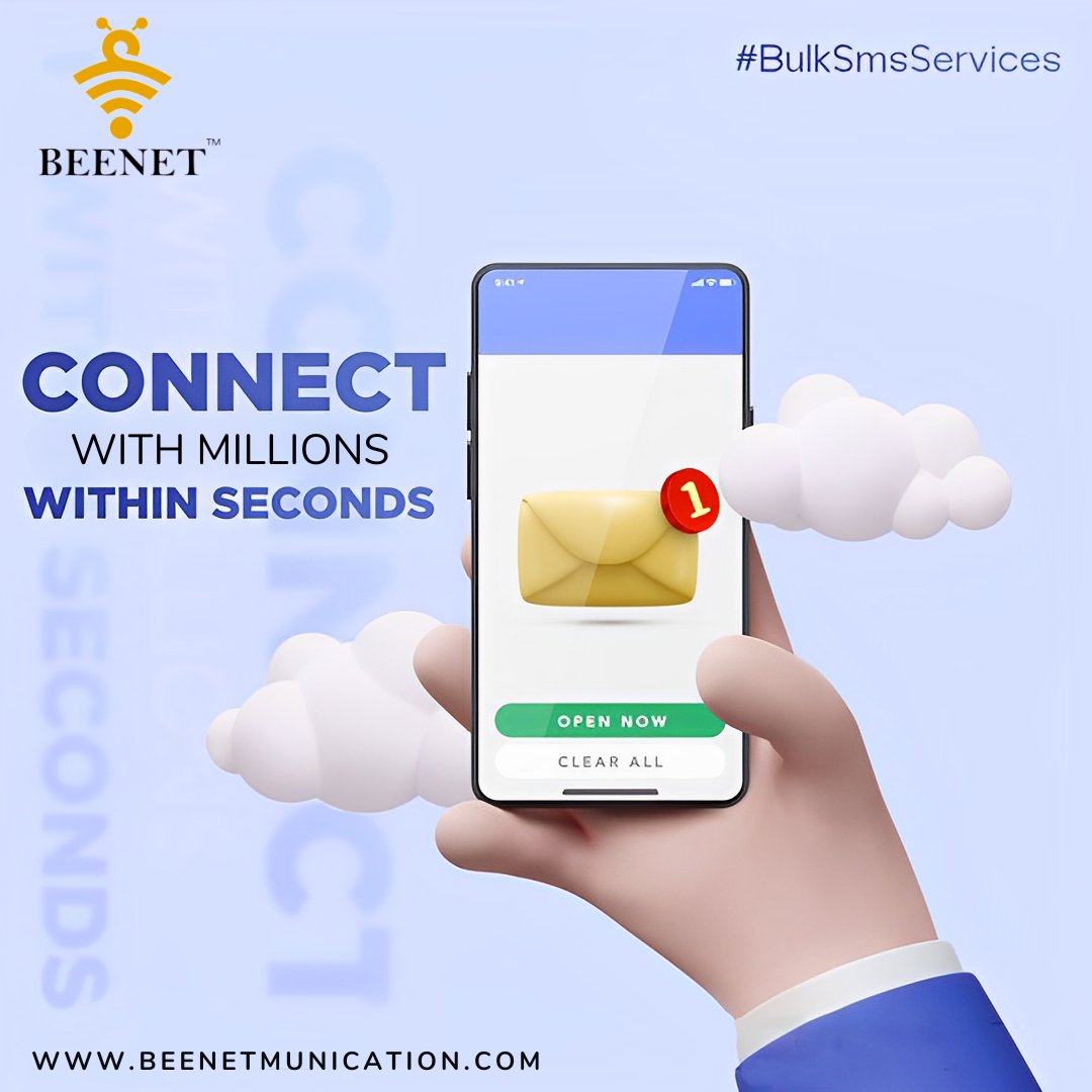 bee_beenet's tweet photo. Instant Communication, Maximum Impact: Bulk SMS Wins! 📲💬💥

#BULKSMS #SMS #SMSmarketing #otpSMS #A2PSMS #transactionalsms #BEENET https://t.co/O4KfUlxciw