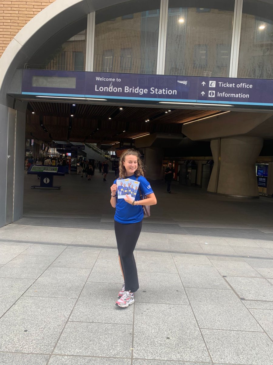 StreetPR_UK's tweet photo. Join us in supporting the Run the River event on 19th September, organised by @TeachFirst. Our team was spreading the word and promoting the event outside London Bridge and Monument station.
Contact us today:
https://t.co/JnmMJtZGkV
#streetpr #teachfirst #runtheriver https://t.co/hVUNndK0gW