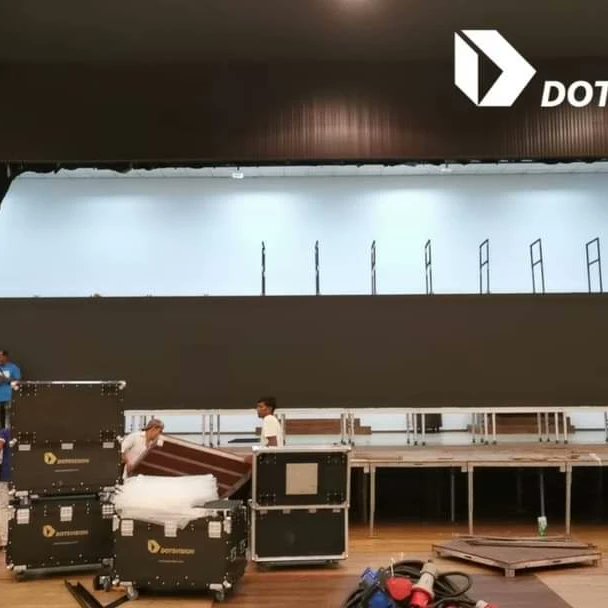 Chad24698184's tweet image. Dotsvision indoor P3  stage Led wall, 7680Hz high refresh rate setup on site. #ledwall #stageledwall #rentaledwall #ledvideowall #p3leddisplay #ledekran #indoorledscreen #ledsigange
WhatsApp: 0086 185 7677 5236
Email: inquiry@dotsvision.com
dotsvision.com