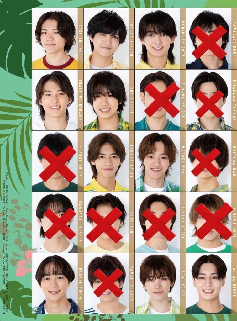 _lil72823's tweet photo. Myojoデタカ データカード 交換 2023

【求】岡﨑＞真弓・浦(数合わせ渡邉大我)

【譲】画像参照

大1冊購入予定/郵送希望📮
渡邉との交換は比率違いのみ◎
過去のデタカ同士の交換も探してます

#Myojoデタカ2023 #Myojoデタカ交換  #デタカ交換2023 #デタカ交換 https://t.co/PdqR1eOSwm