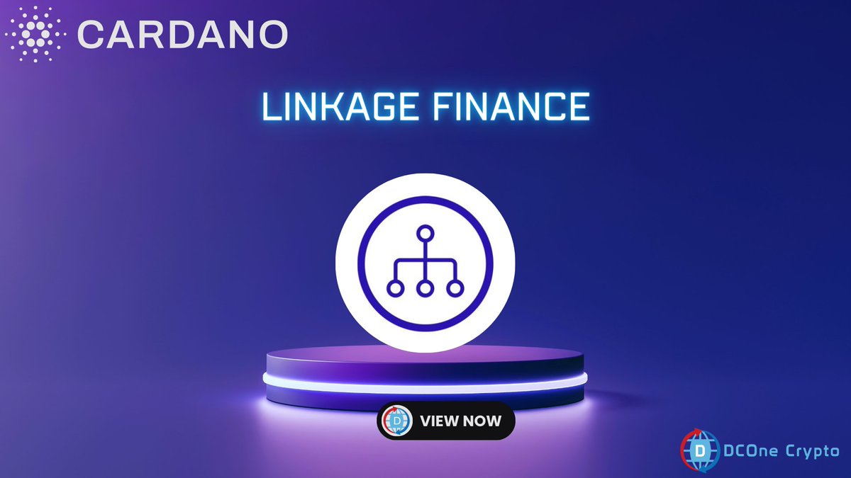 DCOneCrypto's tweet photo. ๐ We've list @LinkageFinance the #DCOneCrypto
๐ Linkage Finance is a decentralized fund protocol built on the Cardano blockchain, offering investors the opportunity to gain exposure to a diversified portfolio of assets through decentralized funds
๐ https://t.co/q4x69btreL
#Cardano #DCOneCrypto #ADA #LinkageFinance #Ecosystem