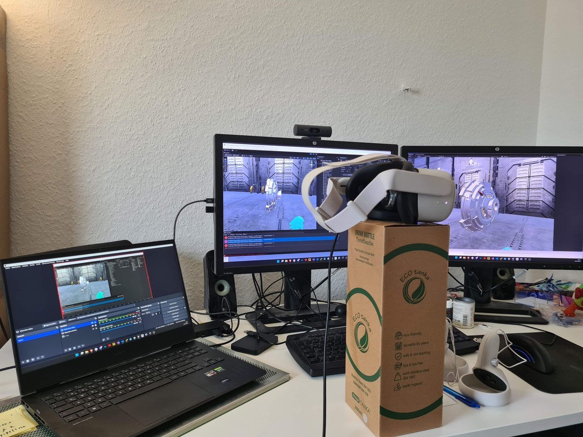 MrWellmann's tweet image. I'm working on my first YouTube tutorial. This time I'm doing it with voice over and will test synthetic voice. I felt it hard to speak and do the tutorial at the same time. I guess I will get better with more practice.
#VideoTutorials #VR #OBS #ContentCreator