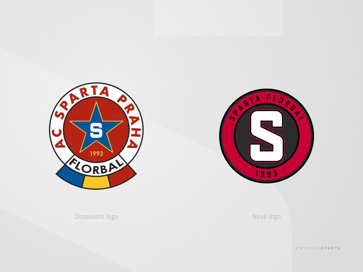 dresblog_cz's tweet photo. Novou identitu dnes představuje florbalový klub AC Sparta Praha. Podruhé v krátké době jsem měl příležitost podílet se na velké změně klubového vizuálu. Neochudím Vás tedy o detaily. Stay tuned. https://t.co/CgqL3oxUEb