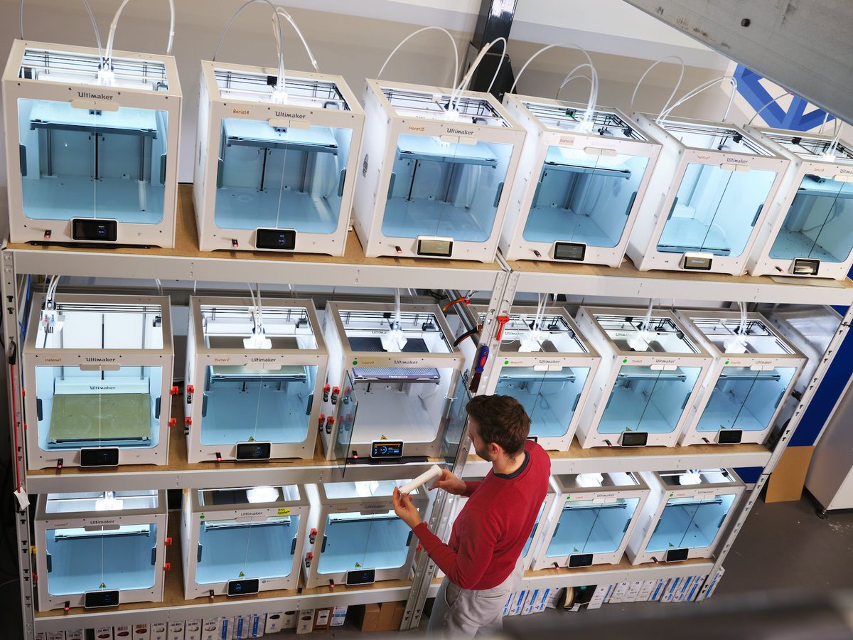 Ultimaker's tweet image. 3D Point employs a fleet of nearly 30 UltiMaker 3D printers for various applications, including replacement parts in series for customers, which vary from 300 to 5,000 pieces per order. Read why 3D Point primarily uses UltiMaker for its FDM printing.
ultim.kr/43NlvrN