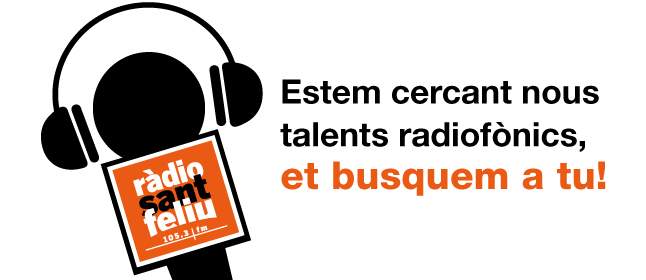 🎙️Vols col·laborar en la propera temporada de @Radio_SantFeliu? 📝Inscriu-te a través d'aquest enllaç: ℹ santfeliu.cat/go.faces?xmid=… 📲 També pots escriure al número de WhatsApp 608 183 751, o enviar un correu a radio@santfeliu.cat. 👌@Radio_SantFeliu et busca a tu! 😀