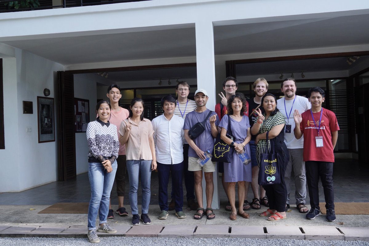 ckscambodia's tweet photo. 🎉🎉What an exciting and eventful week for our students from Khmer Language and Culture Program (KLCP) and Advanced Study of Khmer (ASK)!

#CKS #KhmerLanguageAndCultureProgram #KLCP #ខ្ញុំរៀនភាសានិងវប្បធម៌ខ្មែរ https://t.co/7QeIMyHGl7