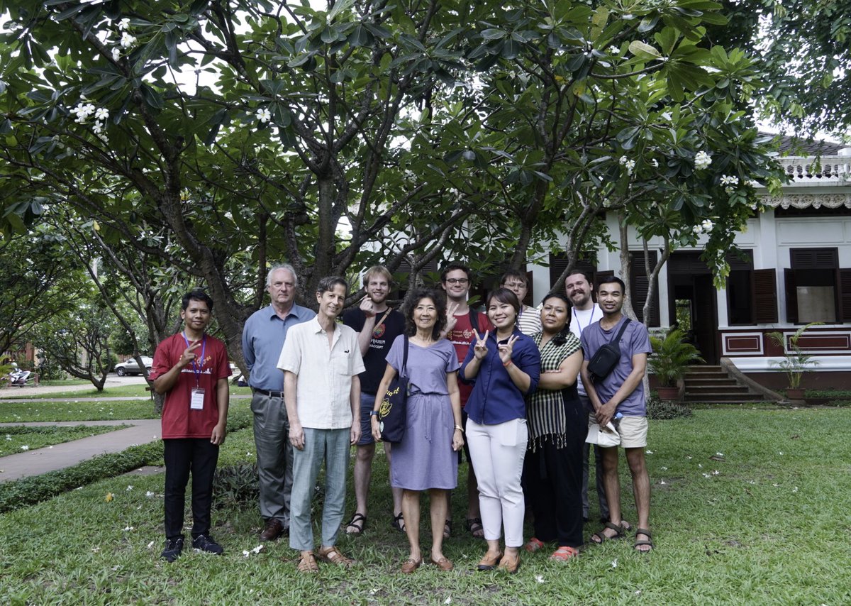 ckscambodia's tweet photo. 🎉🎉What an exciting and eventful week for our students from Khmer Language and Culture Program (KLCP) and Advanced Study of Khmer (ASK)!

#CKS #KhmerLanguageAndCultureProgram #KLCP #ខ្ញុំរៀនភាសានិងវប្បធម៌ខ្មែរ https://t.co/7QeIMyHGl7