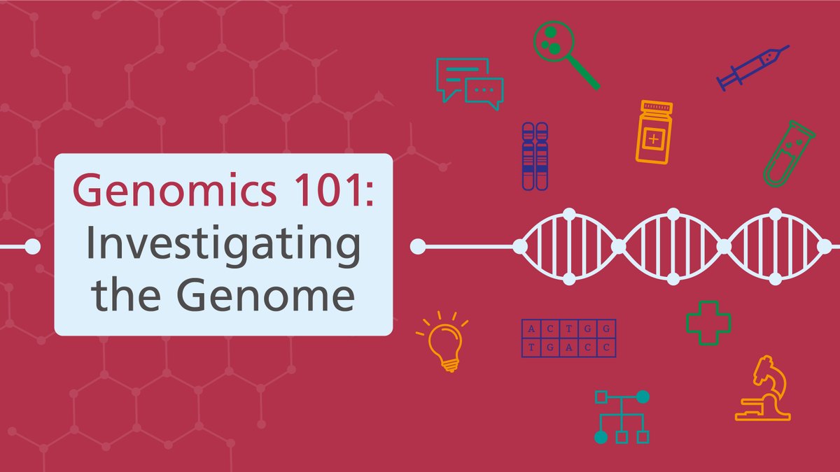 Calling all healthcare professions – why not begin your genomics knowledge journey today with a short course? This Genomics 101 module introduces the testing process, including why, when and how genomic testing is done: orlo.uk/OZ1Nt