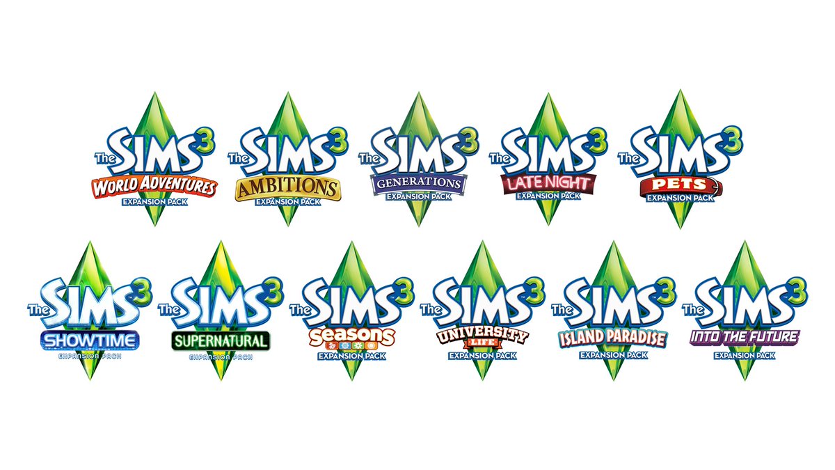 SimMattically's tweet image. I miss the days when The Sims logos were fun and unique. 🥺