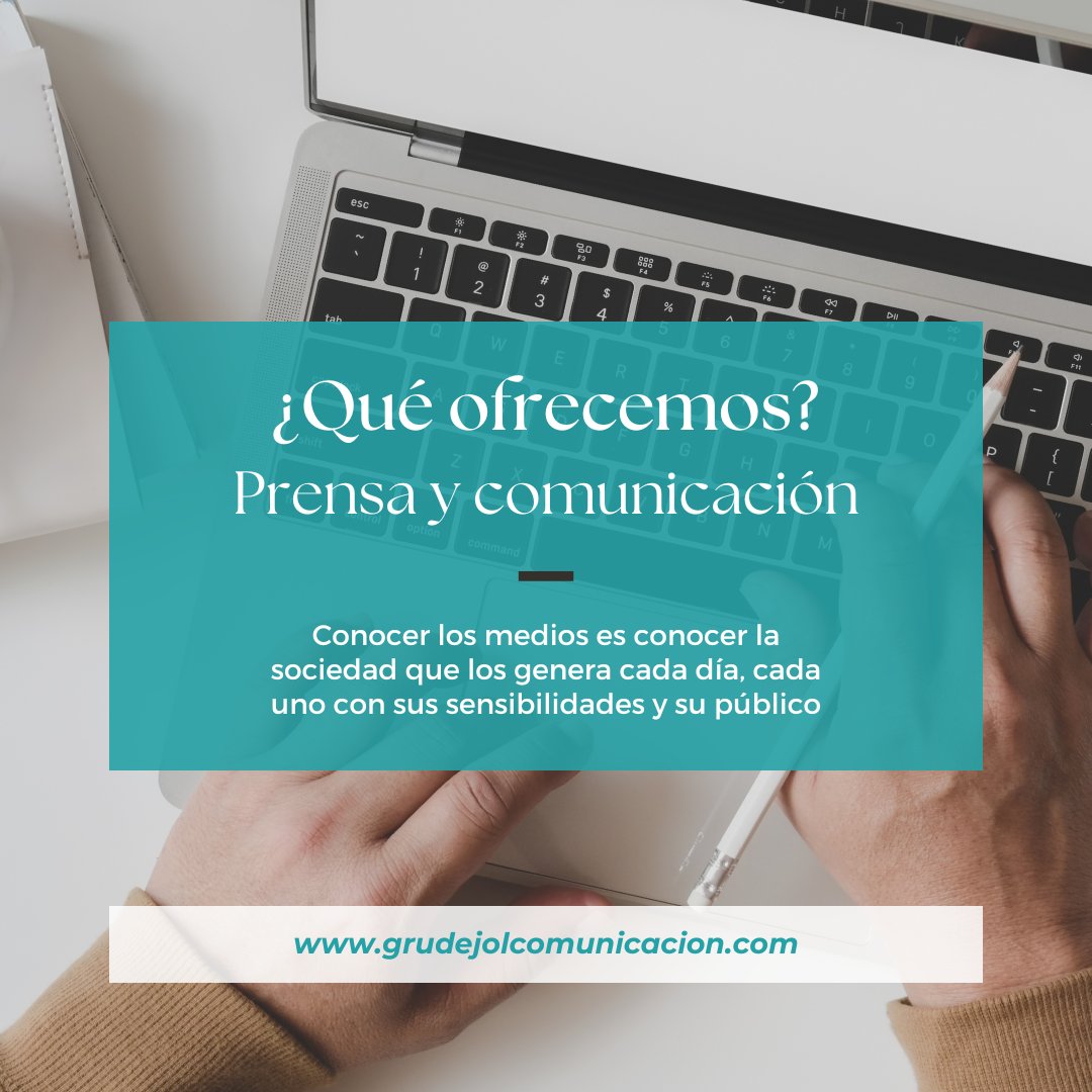 SrGrudejol's tweet photo. Gestionamos la comunicación y la imagen de tu negocio en el universo digital. Sin complejos, sin límites, con imaginación, con realismo. 

🌐 https://t.co/RmAiurCVET
📩 direccion@grudejolcomunicacion.com

#socialmediamanager #comunicación #communitymanager #prensa https://t.co/ogAvvmvN41