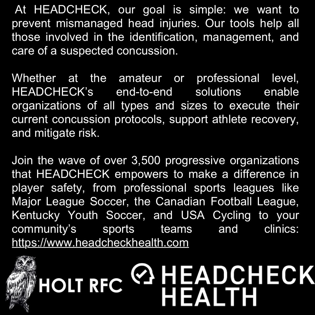 Holt RFC tweet media