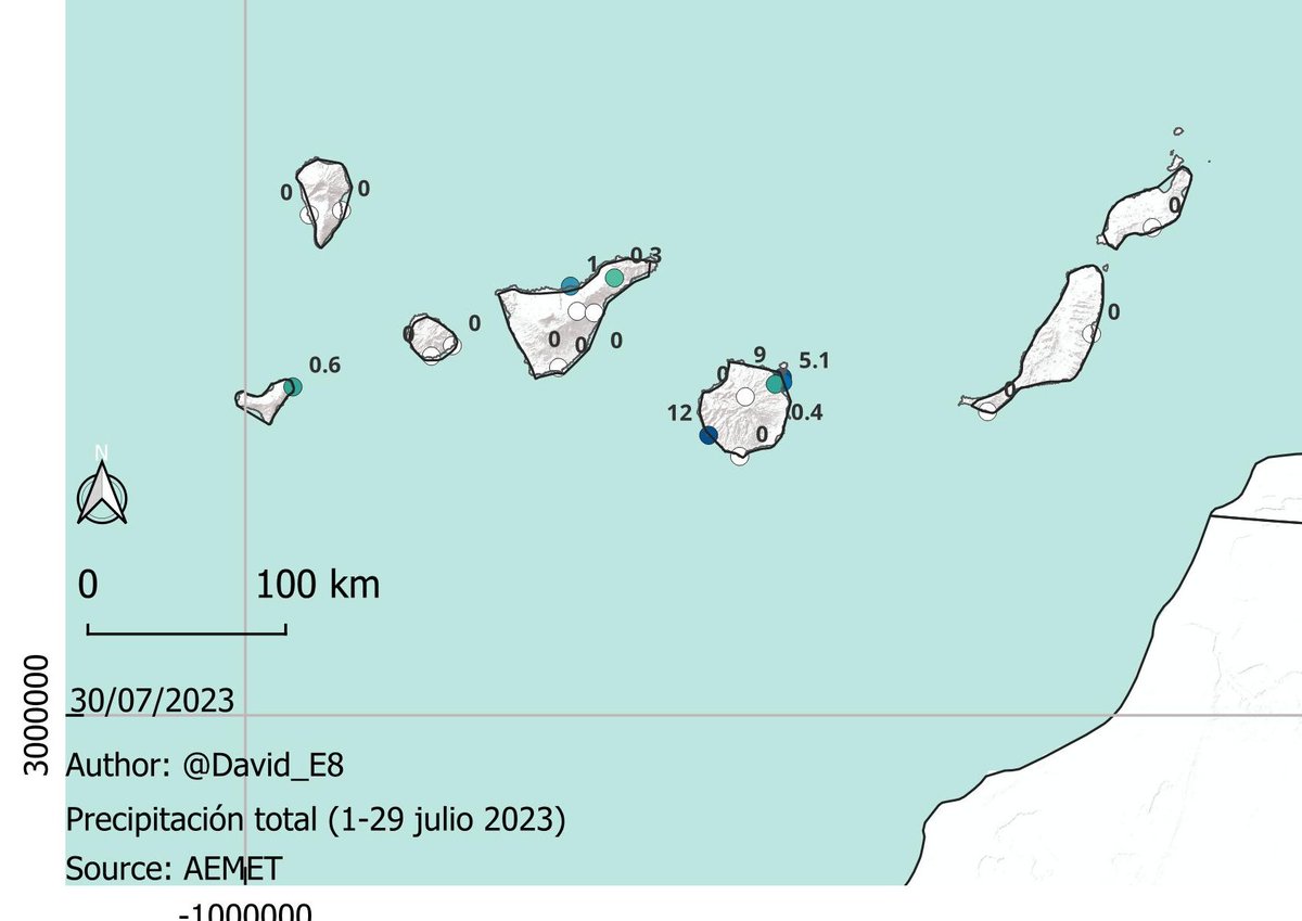 David_E8's tweet image. ☂️ ¿Dónde ha llovido más durante julio 2023 en #España?. 

Aunque se trata del mes más seco del año en la mayoría del territorio nacional, se han registrado hasta 79.3 mm en #SanSebastian (#Fuenterrabía) o varios emplazamientos de los #Pirineos (&amp;gt;70 mm).