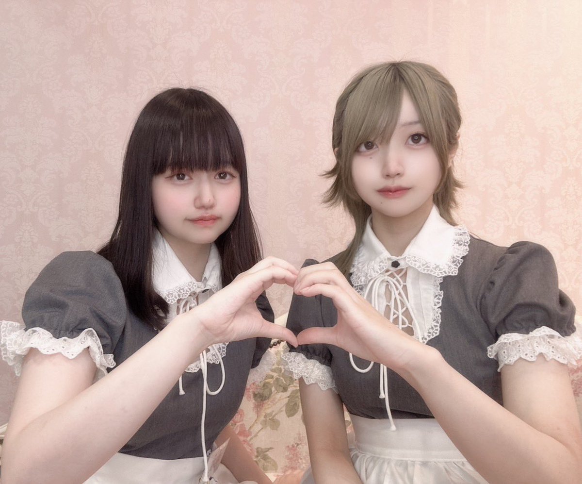 maidwink's tweet photo. 本日のメンバーです！

みお♡@miochi_mwc
栖夜♡@Suya_mwc

皆様のご帰宅お待ちしております！ https://t.co/DR30jgFhaS