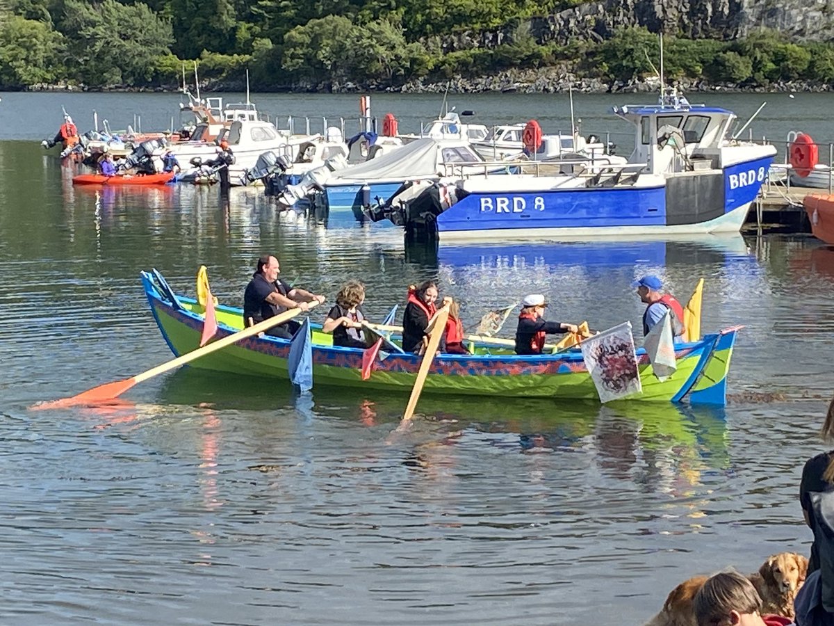 MacRaeIslay's tweet photo. What a fantastic day yesterday for the launch of the community boat Seonaid, A Plockton Lass. Well done @MalcolmPlockton and all involved, a great achievement. 👏👏 https://t.co/1Mo1Qn6puz