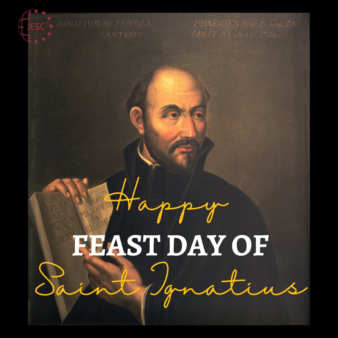 EuropeanJesuit's tweet photo. 🕯️Celebrate Saint Ignatius Day with us! 🙏 Embracing #IgnatianValues of compassion, discernment, and social justice, JESC strives for a more just and sustainable #Europe. Join the mission to make a positive impact. #SaintIgnatiusDay #EuropeanSolidarity 🇪🇺✨ https://t.co/y3oUmTGyGT