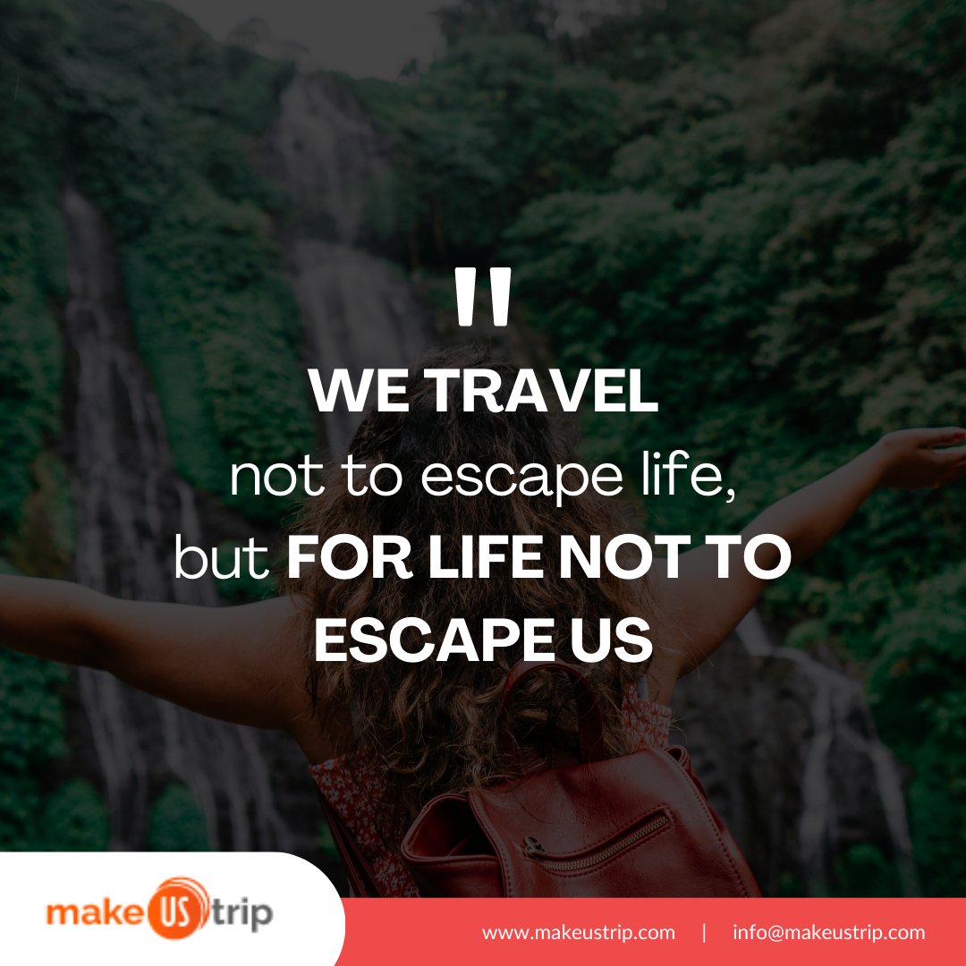 Collect the best moment of your life with beneficial deals on #travelpackages. #Makeustrip is renowned for providing the #bestdeals on travel packages and helping you to build your #travel portfolio.

For more details
makeustrip.com