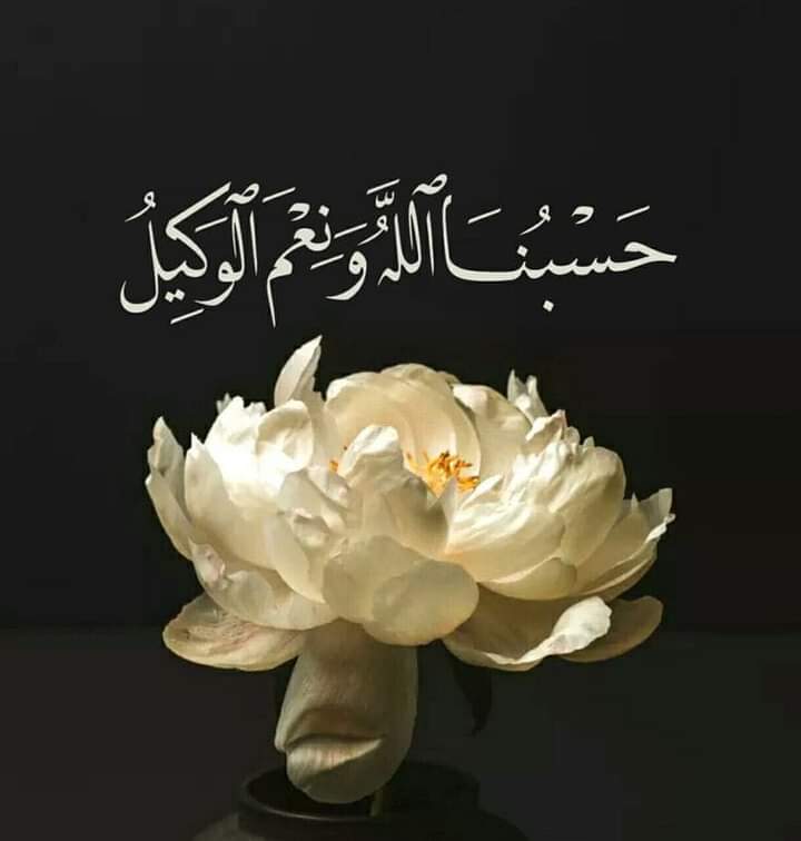 zehra_fatima12's tweet photo. السلام علیکم ورحمۃ اللہ وبرکاتہ 🌸
*صرف اللہ پر بھروسہ کریں اور یقین کامل رکھیں* 
اس کے دست قدرت تو کچھ بھی باہر نہیں ۔
*حسبنا اللہ و نعم الوکیل 
( ہمیں اللہ ہی کافی ہے اور وہ بہترین کارساز ہے)* 
(سورة  ال عمران: 173)
#زھرا https://t.co/RbQC3YkVZO