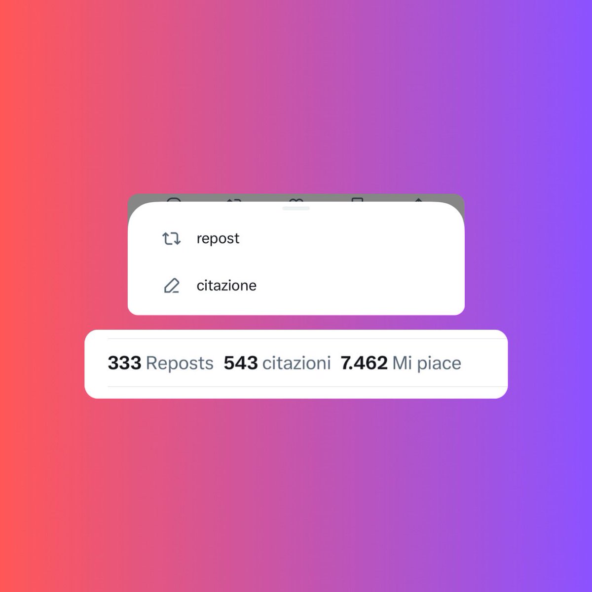 trash_italiano's tweet photo. Con l’ultimo aggiornamento il tasto “Tweet” diventa “Pubblicazione”, mentre il tasto “Retweet” diventa “Repost”. https://t.co/1NxI53rbe2