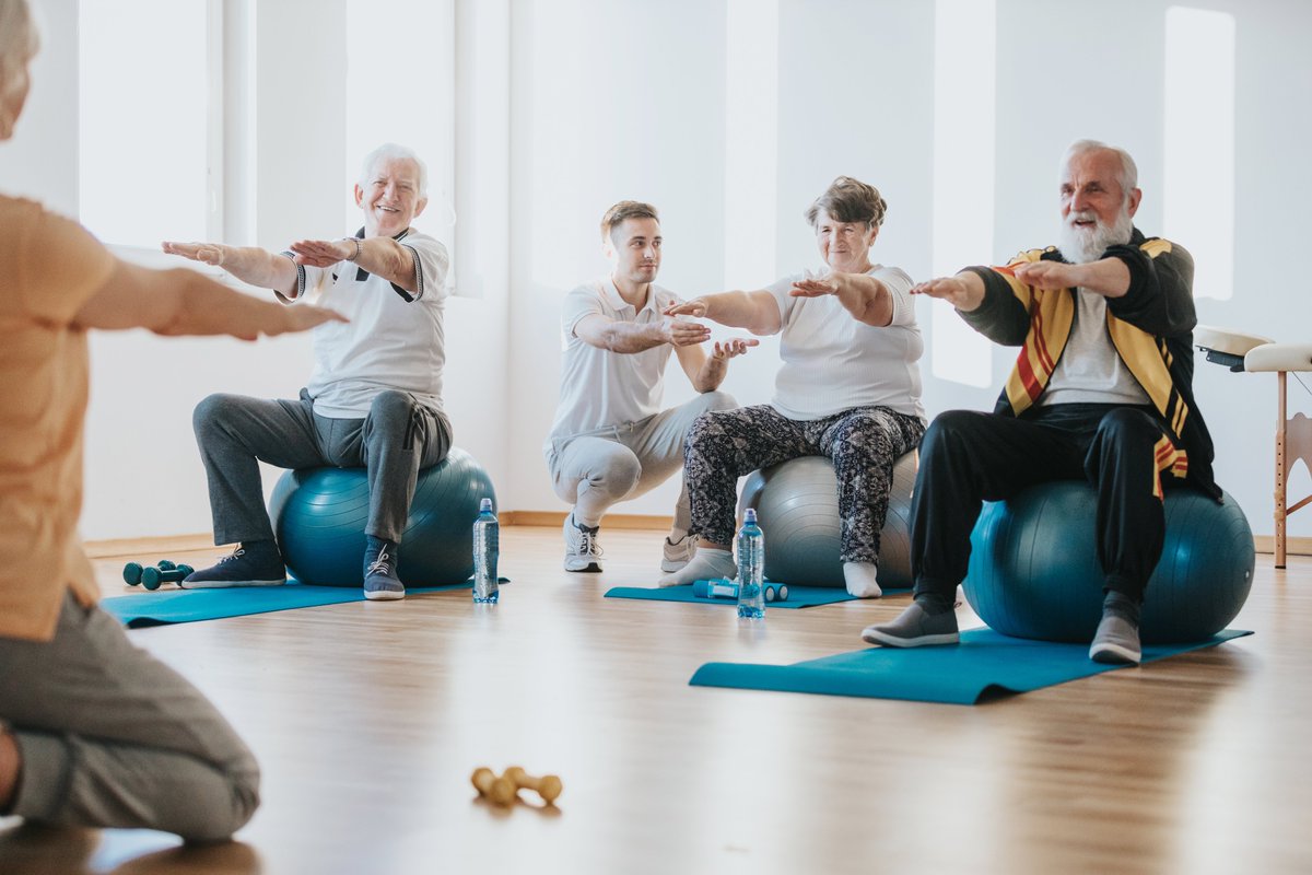 Staying active in older age is key to maintaining strength, balance, and independence. Don't let age be a barrier to an active lifestyle! #ReconditioningSwanseaBay #ACTIVEAugust