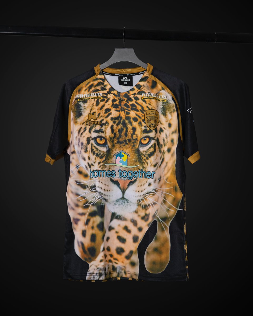 OfficialEllgren's tweet image. The @LeighLeopardsRL Challenge Cup Final shirt was recently released by the club! 🐆

What are your thoughts on the new shirt, Leopards fans? 💬 

#Ellgren | #LeighLeopards