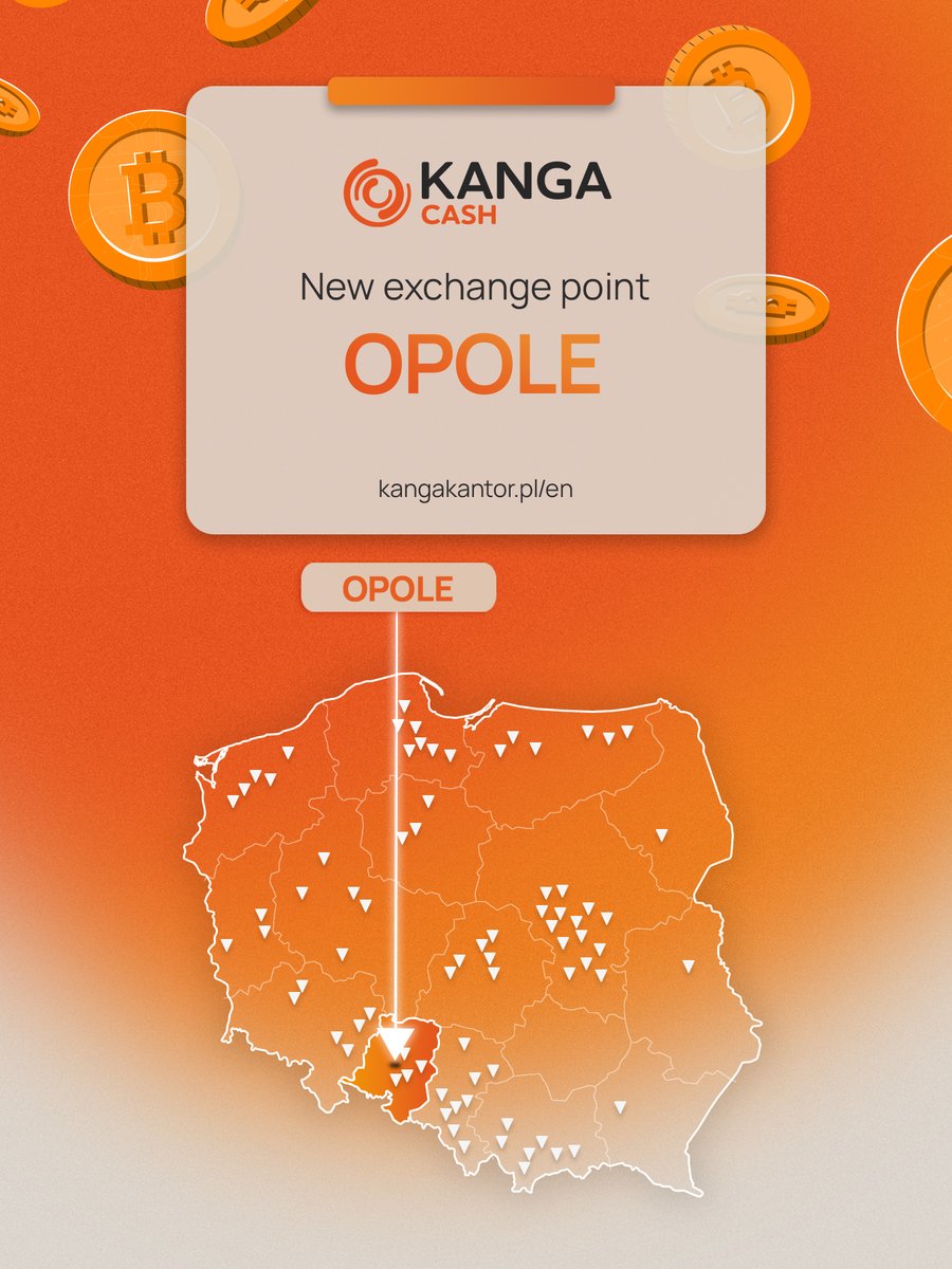 KangaExchange's tweet photo. Buy or sell your crypto in a convenient time and place in Opole, thanks to the services offered by our partner, mobile exchange point!

📞 Don't wait, call now at: +48 504 955 384

#Kanga #KNG #KangaLocal #KangaExchangePoint https://t.co/DW3Q8LuAXw