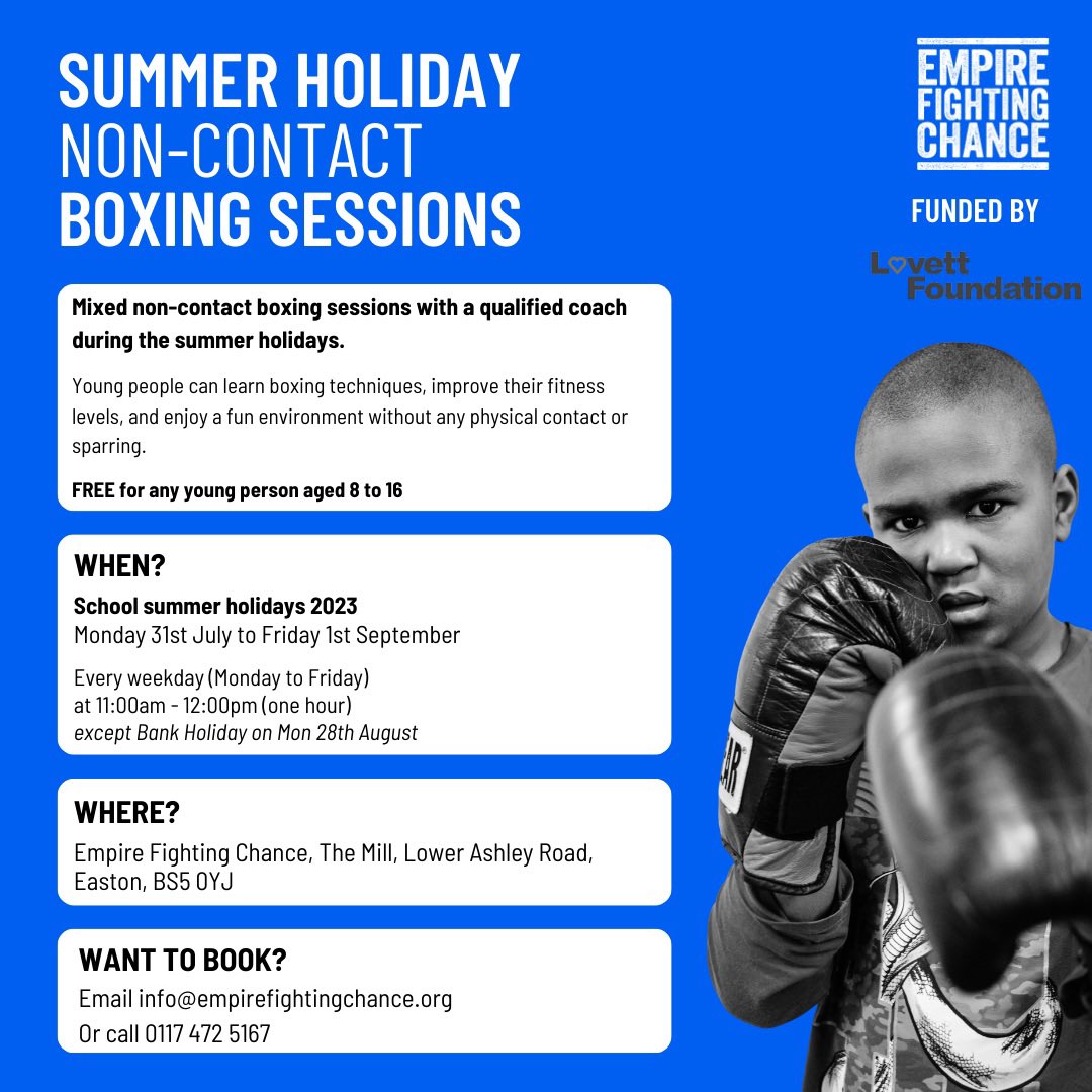 ⚠️ All young people welcome to our Summer programme that starts today 😎