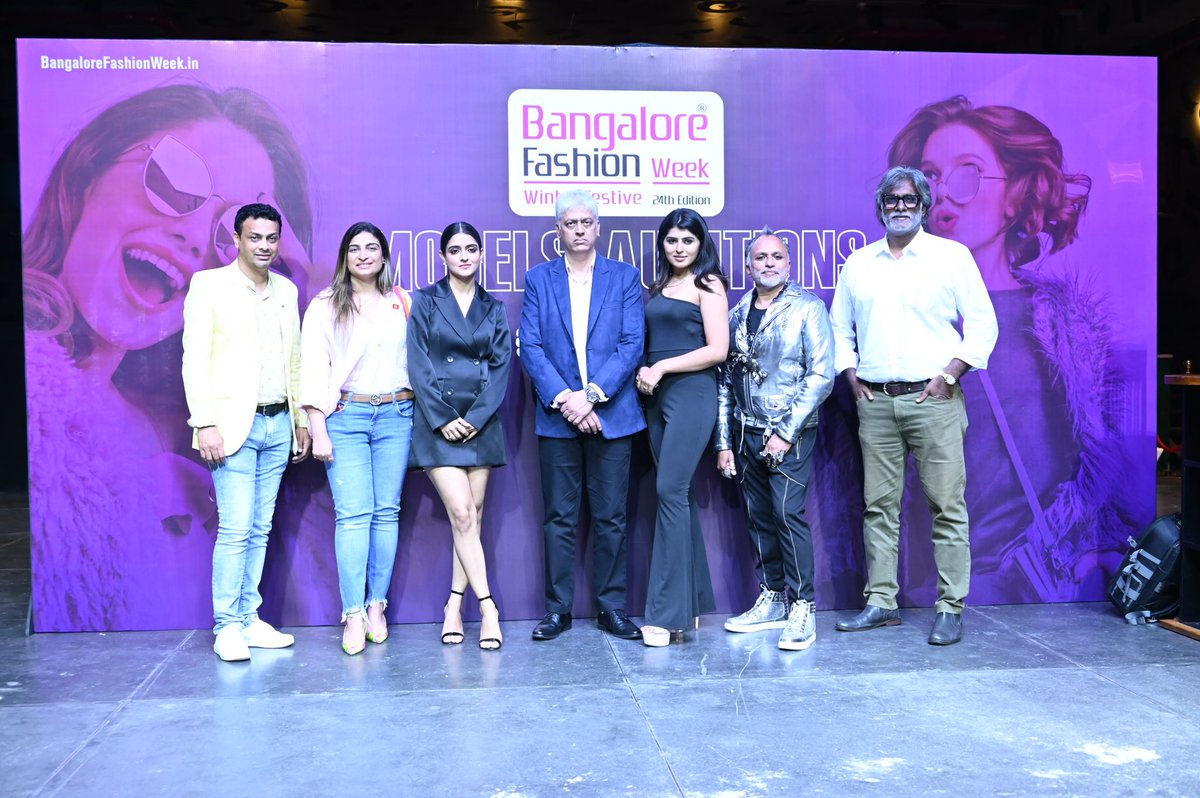 Shabeena_CM's tweet photo. Was super fun being the jury member for model auditions at #bangalore #Fashion #week along with other dignitaries.. #fashion #modelhunt #trend https://t.co/1JG2FTY6fo
