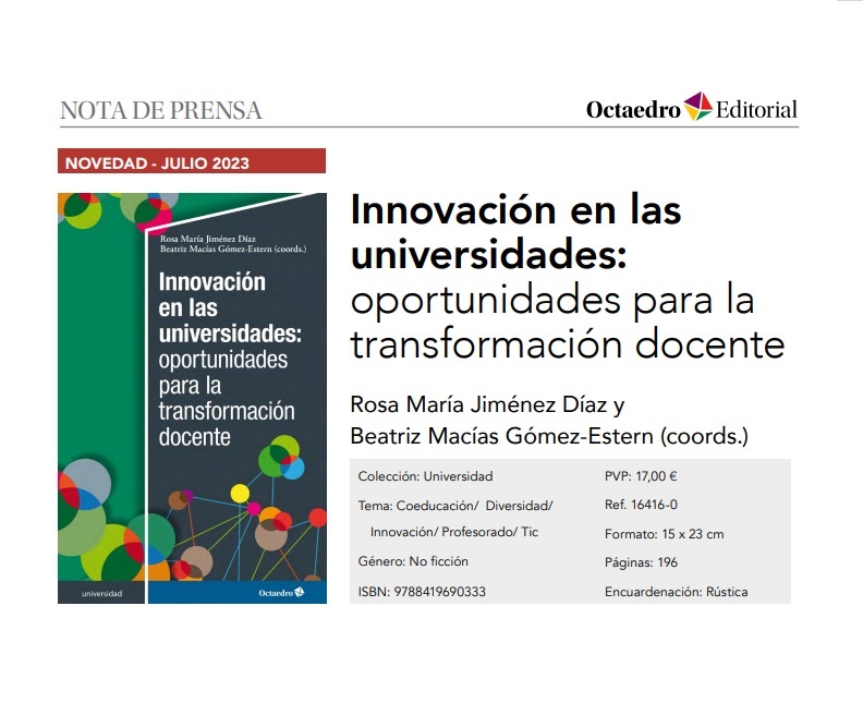 Editorial Octaedro tweet media
