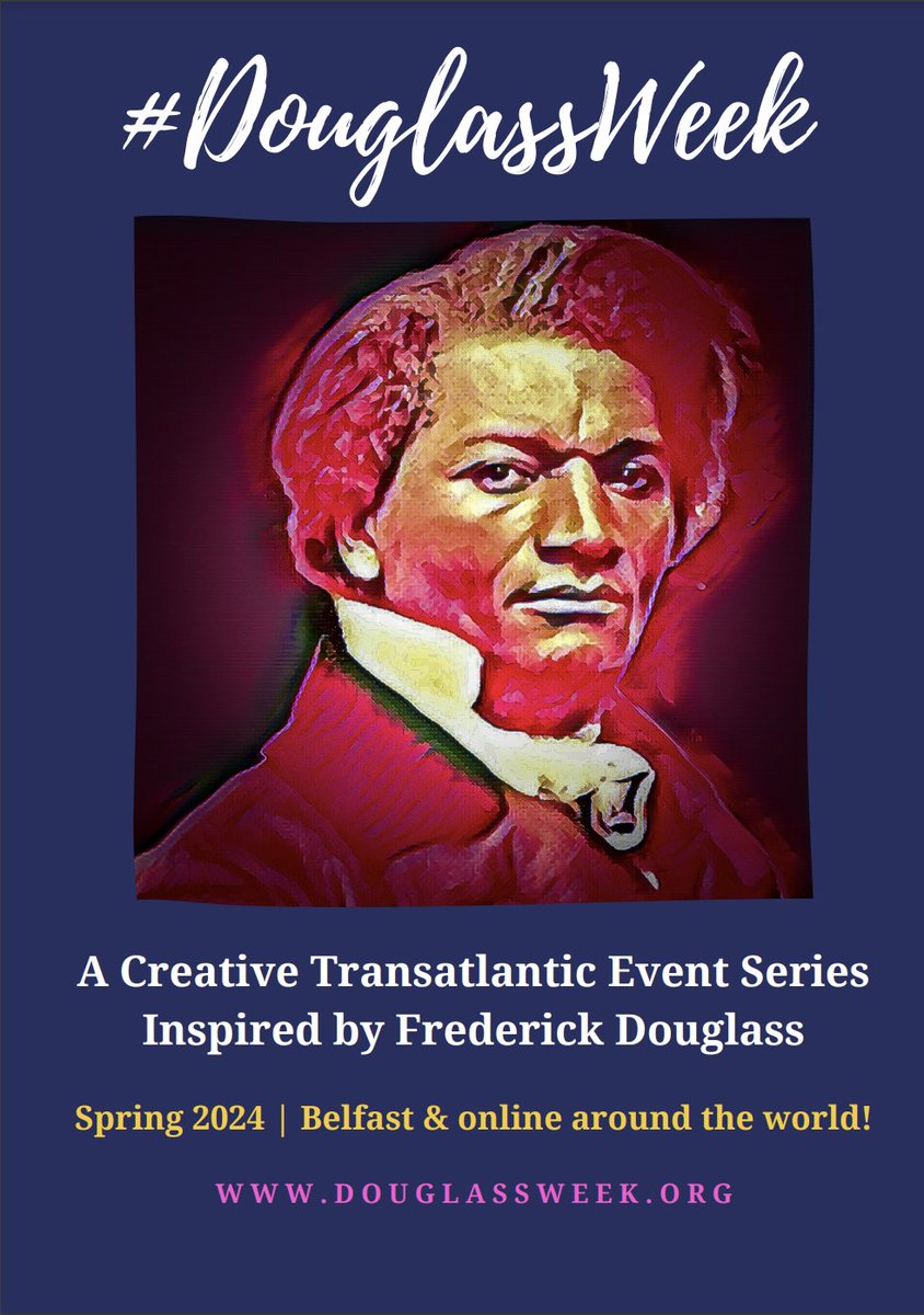 humefoundation's tweet photo. We are delighted to partner with Frederick Douglass Family Initiatives &amp; Anti-Slavery Tours Belfast to announce Belfast as the host city for the #DouglassWeek 2024 event series. [1/2] https://t.co/uqhbx8mn4o