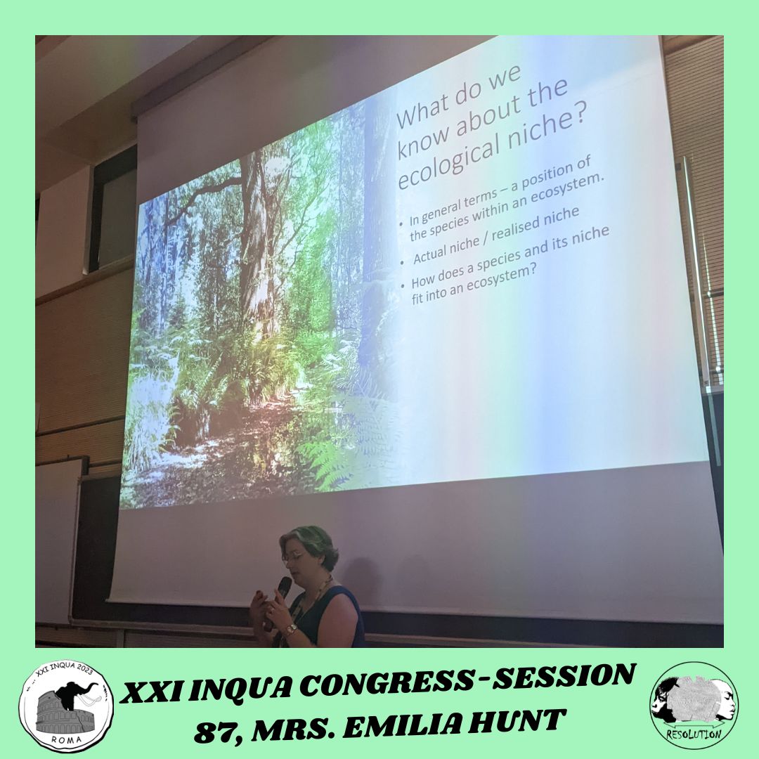 ERC_RESOLUTION's tweet photo. Don’t miss our Ig to discover #newapproaches applied to #humanevolution and how ecological #nichemodelling “can open new prospects for finding additional sites, as well as help us understand possible causes of Neanderthal disappearance”, as Mrs. Emilia Hunt pointed out. https://t.co/Y0Sg9KDIPz