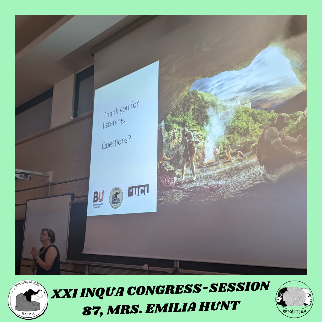 ERC_RESOLUTION's tweet photo. Don’t miss our Ig to discover #newapproaches applied to #humanevolution and how ecological #nichemodelling “can open new prospects for finding additional sites, as well as help us understand possible causes of Neanderthal disappearance”, as Mrs. Emilia Hunt pointed out. https://t.co/Y0Sg9KDIPz