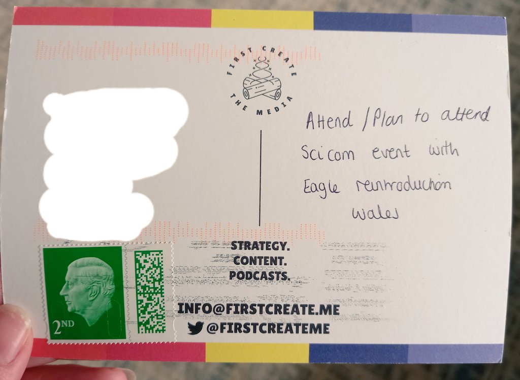 Lucy Rowley (@lucyrowley9) on Twitter photo Perfect timing in receiving my SciCom goal that I set myself back in April with <a href="/FirstCreateMe/">First Create The Media</a> at Communicating Your Schience Workshop with <a href="/GenSocUK/">The Genetics Society</a>! I have now attended 2 events, and even contributed to a talk and panel discussion with <a href="/ERWproject/">EagleReintroductionWales</a> ...and more events to come!š¦
Perfect timing in receiving my SciCom goal that I set myself back in April with <a href="/FirstCreateMe/">First Create The Media</a> at Communicating Your Schience Workshop with <a href="/GenSocUK/">The Genetics Society</a>! I have now attended 2 events, and even contributed to a talk and panel discussion with <a href="/ERWproject/">EagleReintroductionWales</a> ...and more events to come!š¦
