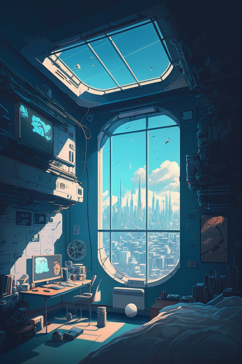 pixelsbysynth's tweet image. WHO WANNA LIVE HERE?😉
#AI美女 #AIart #midjourney #cyberpunk