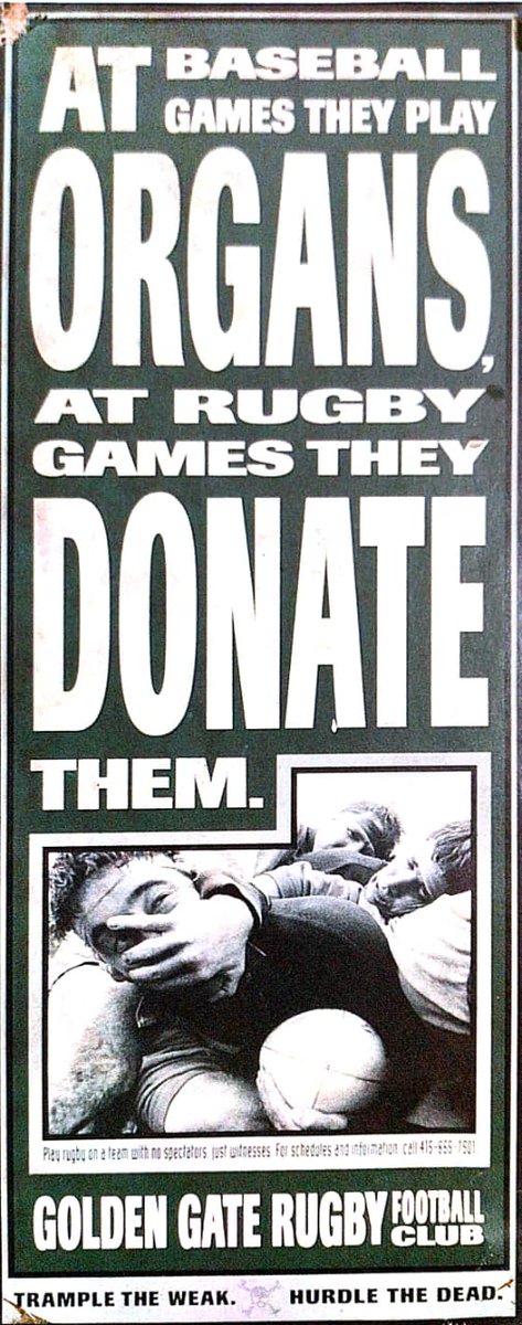 GurmeetC's tweet photo. @RugbyIndia @RahulBose1 #FutureStar #SimplySports #MediaCoverage #Your_Support_Is_Our_Success
@_SimplySport
@samajalive
@sports_odisha
@odisha_rugby
What a fab Ad campaign by Golden Gate Rugby Club, While cleaning my drawers came across this from a old Rugby payer, OLD is GOLD https://t.co/wWxNUn3o7y