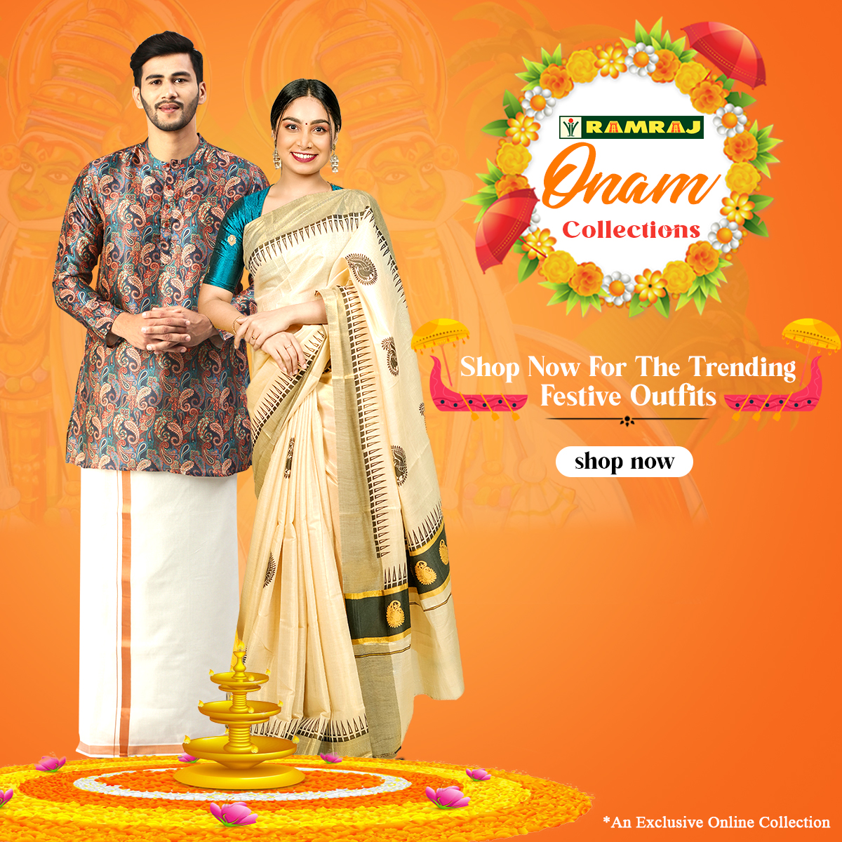 Ramrajofficial's tweet photo. Explore the festive collections of Onam with the essence of Kerala from the house of Ramraj!

Shop now:  https://t.co/UPzaeh4Wgb

#ramraj #ramrajforall #linenshirts #summercollections #summershirts #ramrajsummercollections #dhotis #cotton #prideofindia https://t.co/C0P3fdNioC