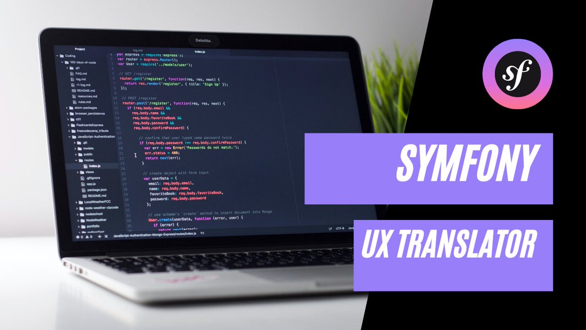 Pentiminax's tweet image. 🚨 Nouvelle vidéo !

Une gestion des traductions de folie avec Symfony UX Translator

▶️youtu.be/d-pyLovl4lk

Bonne semaine à tous !