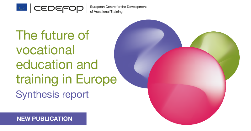 Cedefop's tweet photo. 🆕 Cedefop report on the #FutureofVET

Including:
🏢 The expansion and diversification of #institutions delivering #VET

👨‍🏫 Shifts in #VETknowledge, #skills and #competences

🌎 The new relationship between VET and the external world

More 🔽