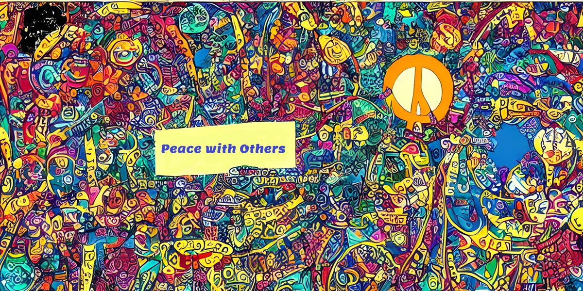 "Peace with others"
Peace is a fundamental human value that is essential for individual well-being, social progress, and global stability.

objkt.com/asset/KT1EoUPa…

#Nft #nftart #nftartist #nfts #nftcollector #nftcommunity #cryptoart #cryptoartist #peace #unity #community #power