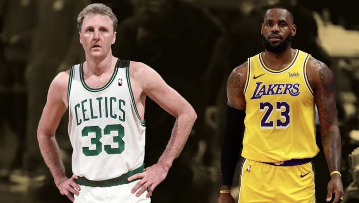 Lakers_World_Fr's tweet photo. La MEILLEURE saison MVP de Larry Bird Vs la 20ème saison de LeBron :

Bird :                 Bron :
28.7 PPG         28.9 PPG
10,5 RPG         8,3 RPG
6.6 APG           6.8 APG
1.2 BPG           0.6 BPG
52,2% FG        50,0% FG

Via : @NBAW0RLD24 https://t.co/1pdiMGU1Yt