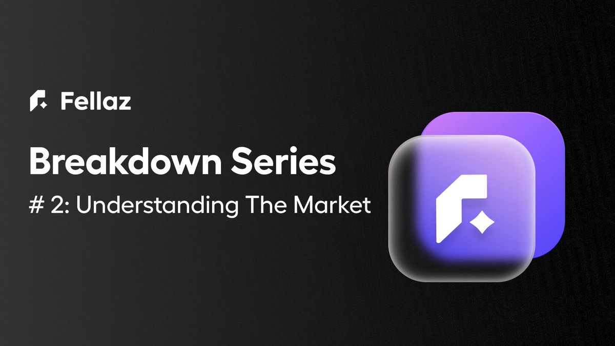 📚[#Fellaz Breakdown Series] #2: Understanding The Market 
Understanding the market landscape is key to appreciating the revolutionary solutions Fellaz aims to implement. We can carve a new path for the entertainment industry...

Keep reading #FBS
🔗 bit.ly/3qb0YQ9