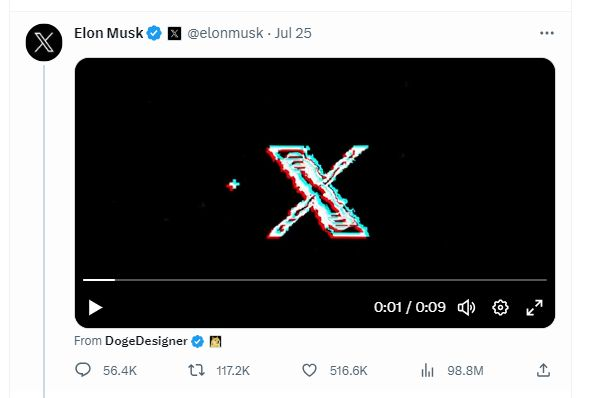epilepsysociety's tweet photo. Statistically, there will be people with epilepsy in the building opposite. 

We urge @elonmusk  to consider the harm his new logo could cause online and off for anyone who is photosensitive. 

No brand is worth risking a seizure for. @X 

@cb_doge #TheX 💜 https://t.co/o1ygrofGIg