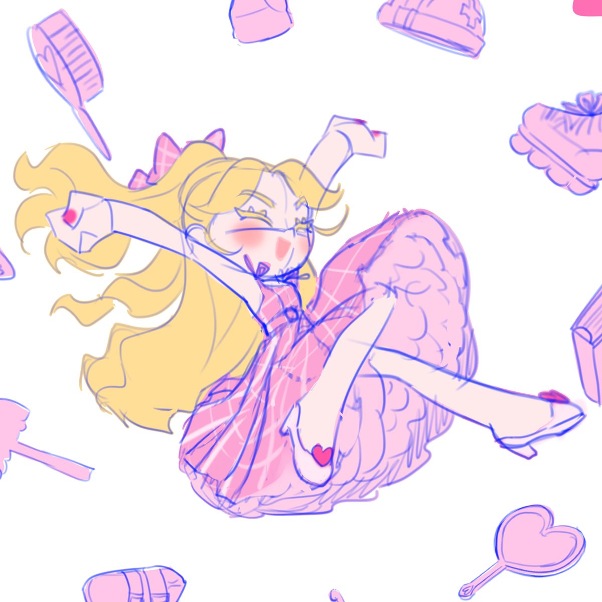 #Barbie
바비 러프스케치~! 👑✨ hi~ barbie!