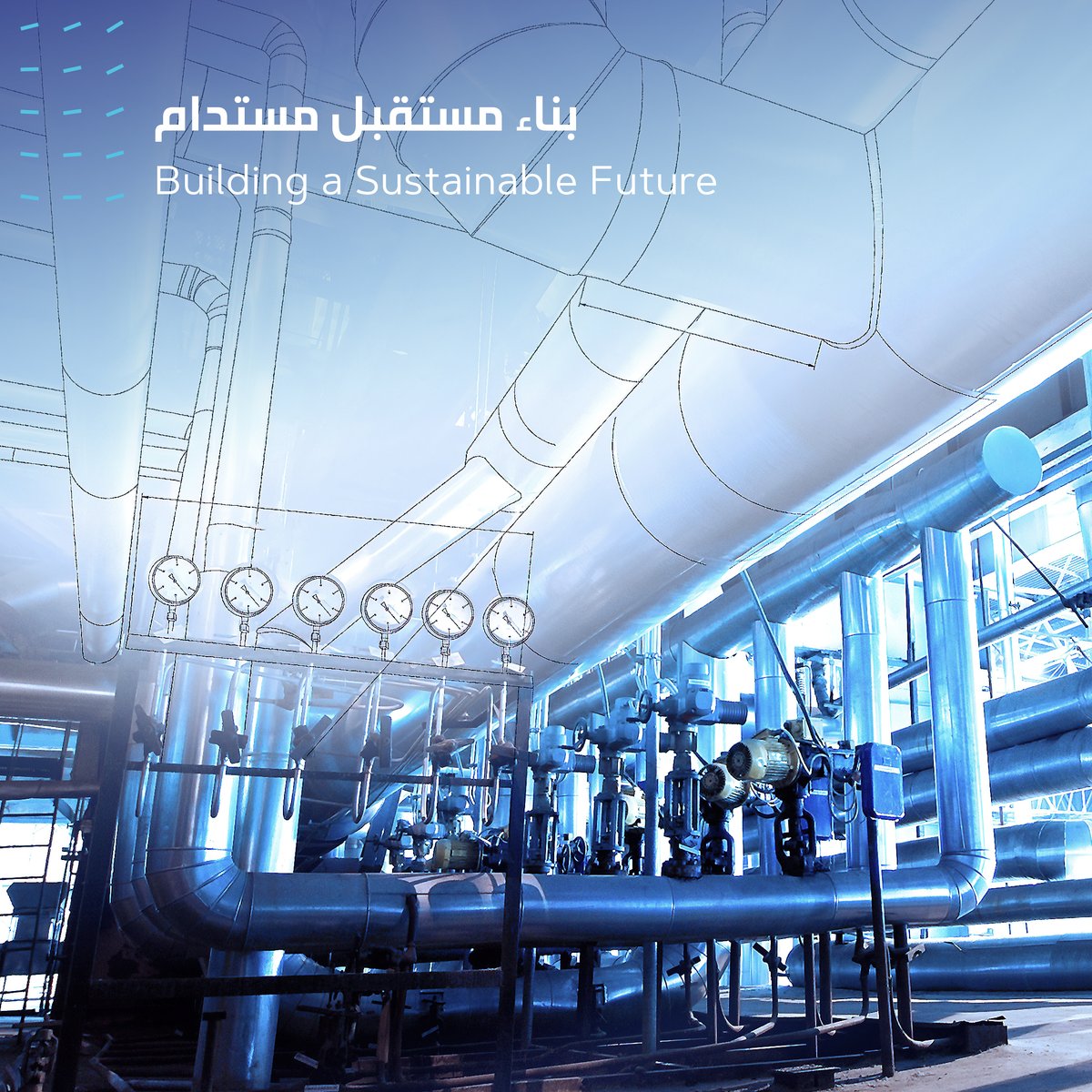 TabreedSaudi's tweet photo. تسعى #تبريد_السعودية للمساهمة في تلبية احتياجات المملكة من حلول #تبريد_المناطق المستدامة والارتقاء بكفاءة الطاقة وفق عقود البناء والتملك والتشغيل (BOO) وعقود البناء والتملك والتشغيل ونقل الملكية (BOOT). https://t.co/sih8PffCpq